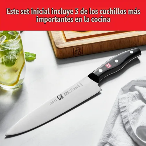 Vista 3 de ZWILLING Twin Signature - Juego de cuchillos de 3 piezas fabricado