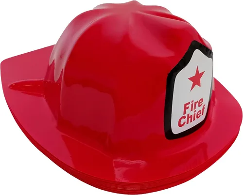 Vista 2 de Casco de bombero infantil (paquete de 12 piezas)