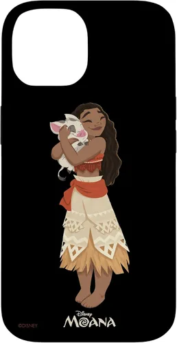 Vista 4 de Funda para iPhone 16 Disney Moana y Pua