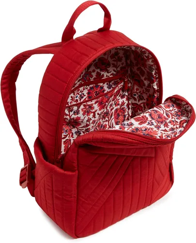 Vista 3 de Vera Bradley Mochila pequeña de algodón para mujer