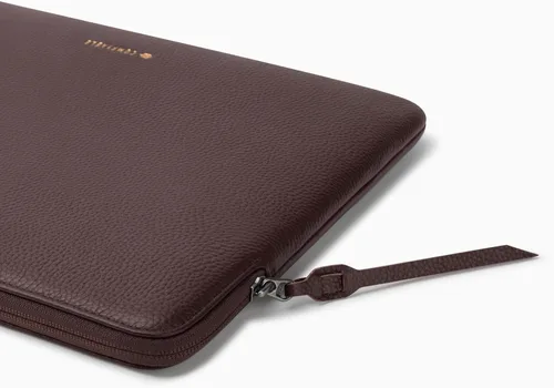 Vista 4 de Comfyable Funda de cuero genuino para laptop, compatible con MacBook Air M5 de 13 pulgadas y MacBook Pro M5 Pro/Max 2026 de 14 pulgadas, funda