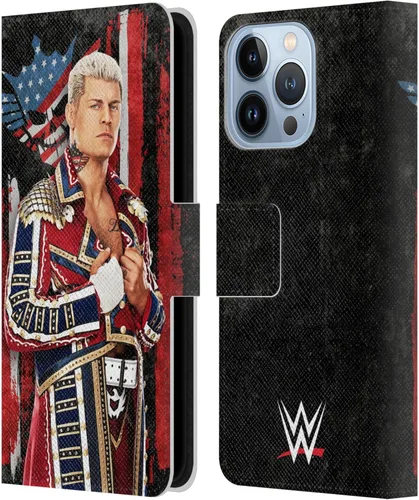 Vista 55 de Head Case Designs Funda con licencia oficial de la WWE American Nightmare Flag Cody Rhodes compatible con Apple iPhone 11