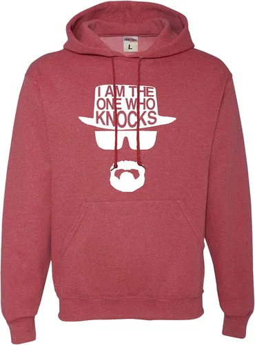 Vista 4 de Go All Out Sudadera con capucha "I Am The One Who Knocks" para hombre y mujer