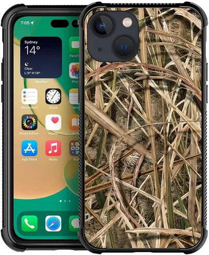 Vista 35 de Compatible con iPhone 13 Mini, diseño de H Art Cat Pattern, H Funda protectora de TPU resistente a arañazos y golpes para iPhone 13 Mini de 5.4