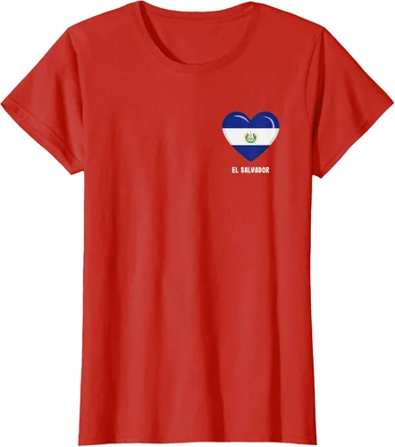 Vista 72 de Camiseta Bandera de El Salvador Camiseta salvadoreña, Negro