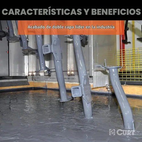 Vista 5 de CURT 13433 Enganche de remolque Clase 3, receptor de 2 pulgadas
