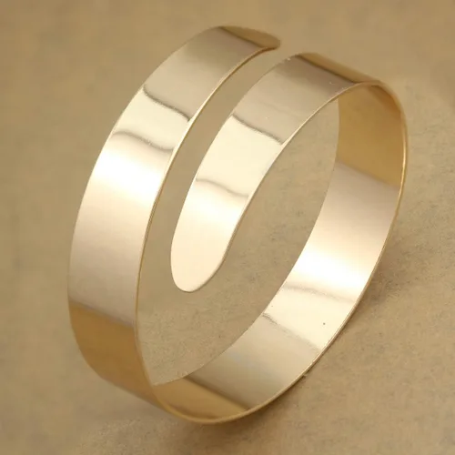Vista 3 de RechicGu Egipto Cleopatra Remolino Serpiente Brazalete