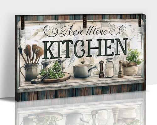 Vista 16 de GUTTATY Imágenes de cocina, arte de pared, pintura colorida de frutas y verduras para comedor, restaurante, regalo del día de la madre para abuela