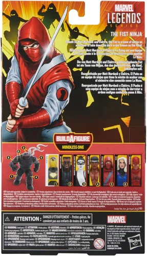 Vista 3 de Marvel Legends Series The Fist Ninja, Knights Collectible Comics Figuras de acción de 6 pulgadas Marvel Legends Marvel Knights - Figura de acción