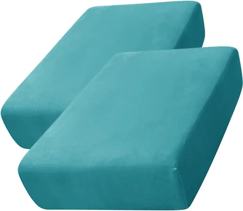 Vista 51 de CONRUSER Funda de cojín elástica de terciopelo suave, funda de cojín de felpa de terciopelo suave, fundas de sofá, protector de muebles con parte