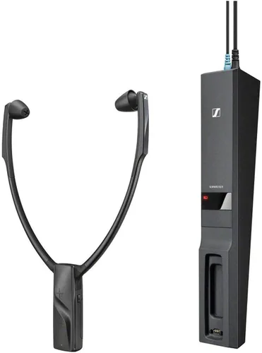Vista 2 de Sennheiser Consumer Audio Sennheiser RS 2000 - Auriculares inalámbricos digitales para escuchar televisión, color negro, mediano
