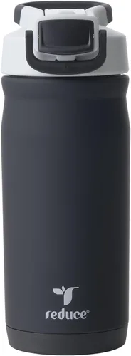 Vista 11 de Reduce Hydrate Pro Kids - Botella de agua aislada de acero inoxidable de 14 onzas con pajilla, vaso a prueba de derrames para niños, retención