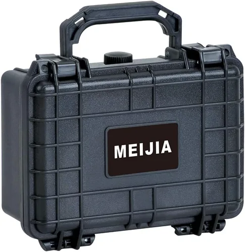 Vista 9 de MEIJIA Funda protectora impermeable IP67 portátil para todo tipo de clima, funda rígida, funda para cámara con espuma personalizable, para uso