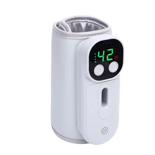 Vista 4 de SUNGOOYUE Portable Baby Bottle Warmer, Effective Wireless Heater for Travel, Outdoor Use, ABS