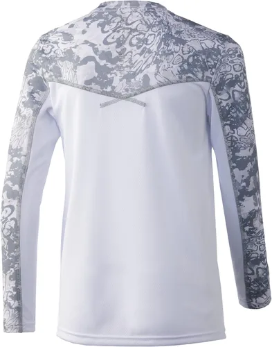 Vista 2 de HUK Camiseta Icon X de manga larga con protección solar para niños