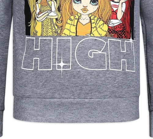 Vista 5 de Rainbow High Dolls Ruby Anderson, Poppy Rowan & Sunny Madison - Conjunto de sudadera con capucha y leggings para niñas pequeñas a grandes
