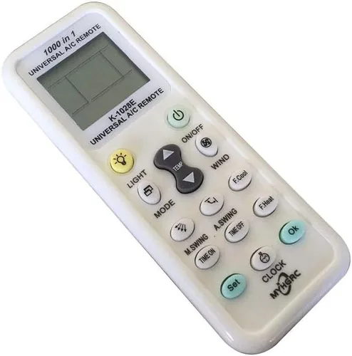 Vista 2 de K-1028E Aire acondicionado universal A/C Control remoto para aire acondicionado Haier, Hitachi, Panasonic, LG, Sharp, Gree, Midea, Bosch, Toshiba
