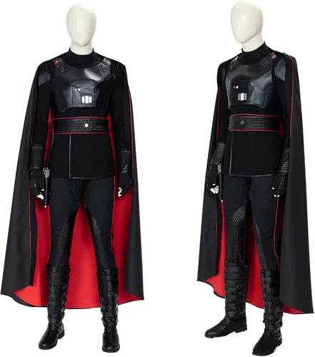 Vista 3 de Cos Costume Mandalorian Giancarlo Conjunto completo de Halloween Cosplay