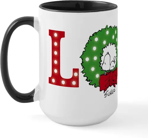 Vista 25 de CafePress SNOOPY Joe Cool - Taza de café de cerámica (15.0 fl oz)