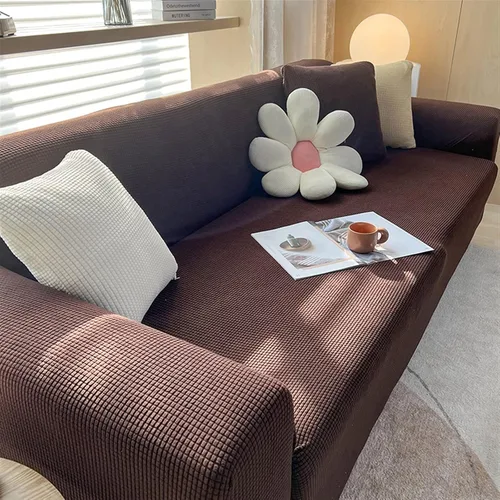 Vista 8 de MIPOPS Fundas impermeables para sofá de 1/2/3/4 asientos, funda de sofá sólida en forma de L, protector de muebles para niños, mascotas