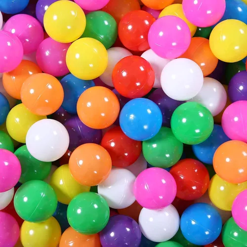 Vista 13 de GOGOSO Bolas para corral de bolas para niños pequeños plásticos accesorios a prueba de aplastamiento duraderos formas divertidas juguetes de baño