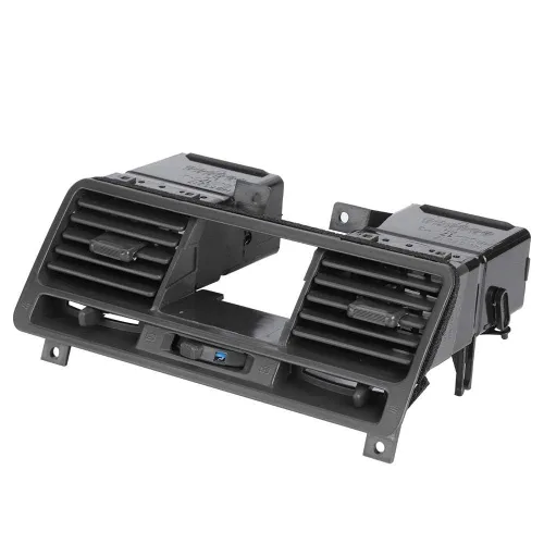 Vista 7 de Salida de aire del salpicadero, panel de instrumentos Dash salida de aire rejilla de ventilación ABS negro apto para Pajero Montero Shogun V31 V32