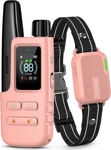 Vista 10 de Collar de choque para perros, collar de entrenamiento para perros de Azul brillante