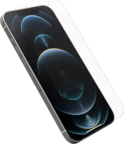 Vista 6 de OtterBox ALPHA GLASS - Protector de pantalla para iPhone 12 y iPhone 12 Pro, transparente (GEN 2)