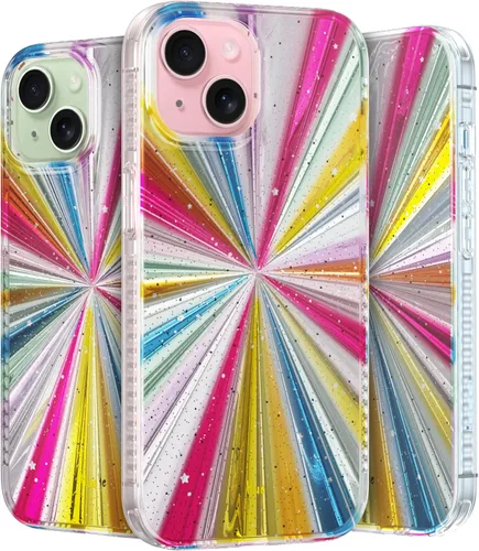 Vista 33 de LONLI Hue Funda para iPhone 14 – [Protector de golpes de 360° que absorbe los impactos] – [Funda de teléfono bonita y única para niñas y mujeres]