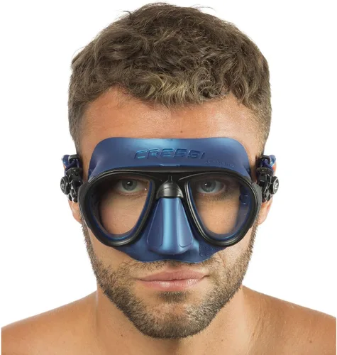 Vista 8 de Cressi Calibro - Máscara de buceo de dos lentes de bajo volumen WHE/PK