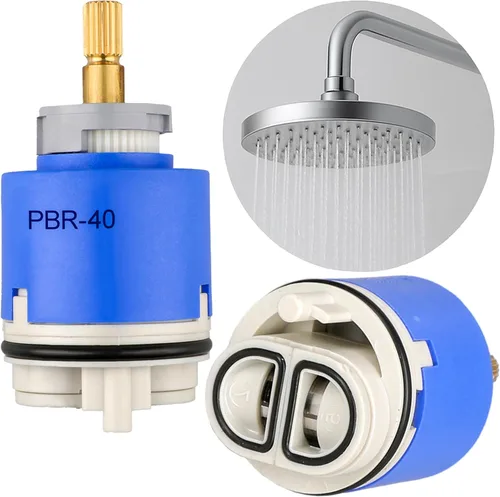 Vista 8 de Kerox PBR 40 - Cartucho de repuesto compatible con La Torre, Cascade y Nobili, reparación de bañera de ducha de una sola palanca, cartuchos de grifo