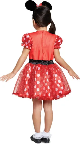 Vista 2 de Disguise Disney Minnie Mouse - Disfraz para niñas talla roja2T