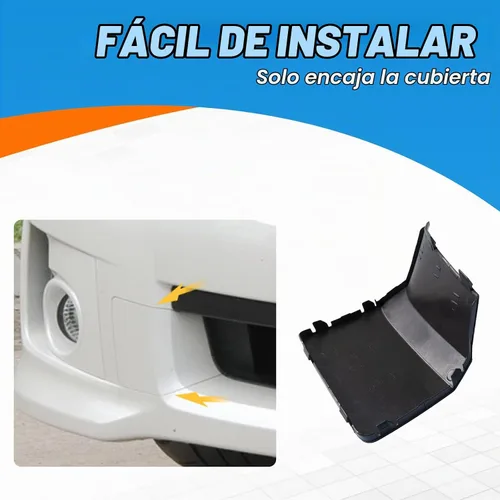 Vista 5 de Tapa de gancho de remolque para parachoques delantero del auto, cubierta de ojo de remolque para Subaru Impreza WRX STi 2011 2012 2013 2014 Lado