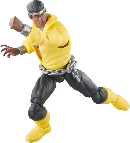 Vista 7 de Marvel Legends Series Luke Cage Power Man, Knights Collectible Comics Figuras de acción de 6 pulgadas