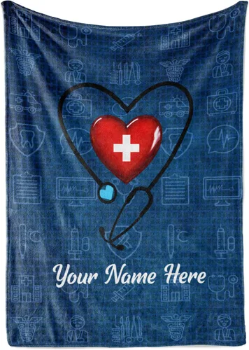 Vista 9 de Manta de bombero personalizada acogedora Manta personalizada para cama infantil Decoración de dormitorio de bombero Manta de forro polar suave