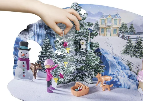 Vista 6 de Playmobil Calendario de Adviento - Paseo en trineo navideño