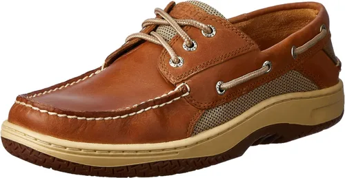 Vista 16 de Sperry Billfish™ - Zapato náutico de cuero de 3 ojales para hombre Negro