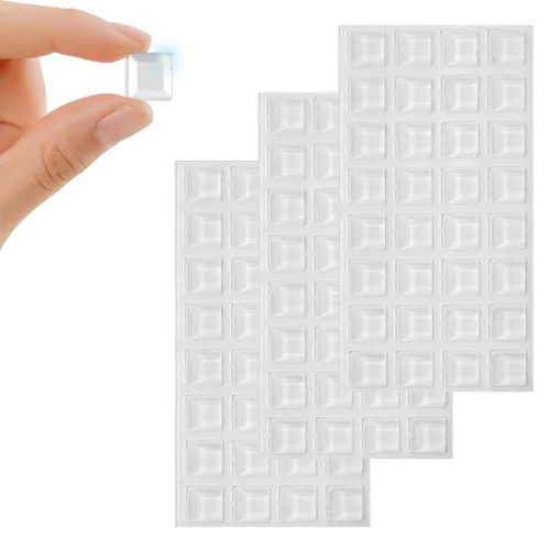 Vista 11 de Furnigear - Almohadillas antideslizantes para mesa de cristal, 3/4 pulgadas, almohadillas de goma autoadhesivas para tabla de cortar, muebles