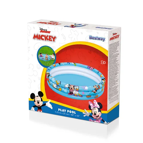 Vista 3 de Bestway Piscina Hinchable Disney Mickey & Friends 122x25 cm +2 Años Jardin 91007