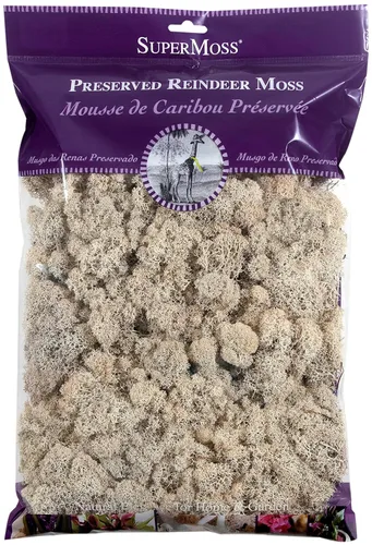 Vista 28 de SuperMoss 21786 Musgo de Reno Preservado Negro, Aprox. 3 lb Estuche a Granel