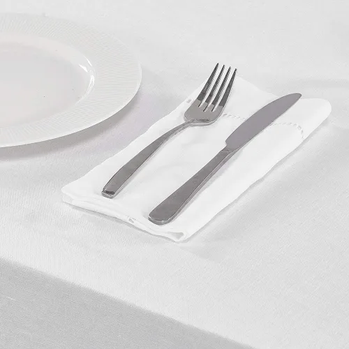 Vista 2 de Simple&Opulence Servilletas de lino 100% – (paquete de 4) – Premium (borde de puntada), reutilizables, lavables, duraderas, uso diario para cenas