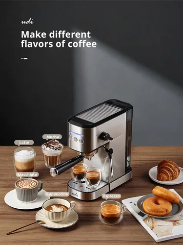 Vista 7 de UDI Máquina de café expreso, 20 bar de alta presión profesional