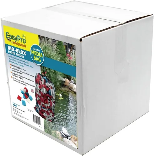Vista 2 de EasyPro BBM1 Bio-Blox - Material de poliéster para filtración de gran volumen 1 caja de pies cúbicos 500 pies cuadrados de superficie por pie