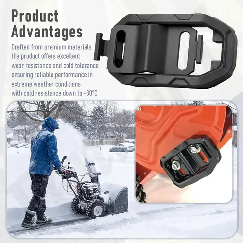 Vista 5 de Fennoral 72603100 - Kit de zapatas de nieve compatible con soplador de nieve Ari-ens de 2 etapas 939003, 920001, 921005, 921006, 926027, reemplaza