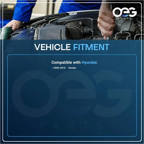 Vista 4 de OEG Parts Nuevo Regulador de Ventana Eléctrica Delantero Lado del Conductor Compatible Con Hyundai Sonata 06 07 08 09 10 2006-2010 824713K001