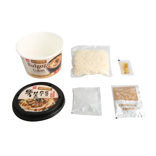 Vista 8 de Wang Bbacoa coreana Bulgogi saborizada Udon, Katsuo Udon
