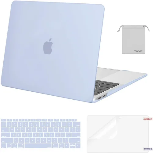 Vista 36 de MOSISO - Funda rígida y de plástico compatible con MacBook Air de 13 pulgadas versión 2022, 2021-2018, A2337 M1 A2179 A1932; con cubierta