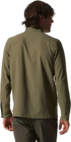 Vista 2 de Mountain Hardwear Camisa de manga larga Shade Lite para hombre Secado rápido con protección solar completa