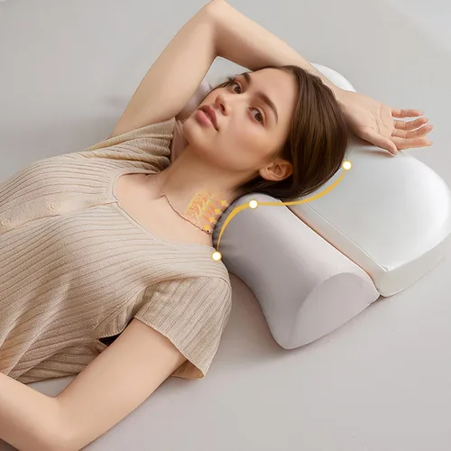 Vista 3 de Almohada ergonómica para el dolor de cuello, cuello ortopédico del contorno y almohadas cervicales, almohada cervical de la ayuda para todas