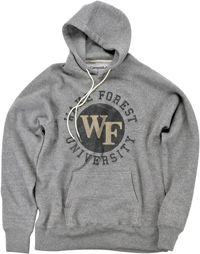 Vista 49 de Campus Lab Collegiate Classic Retro Stamp - Sudadera con capucha unisex para adultos